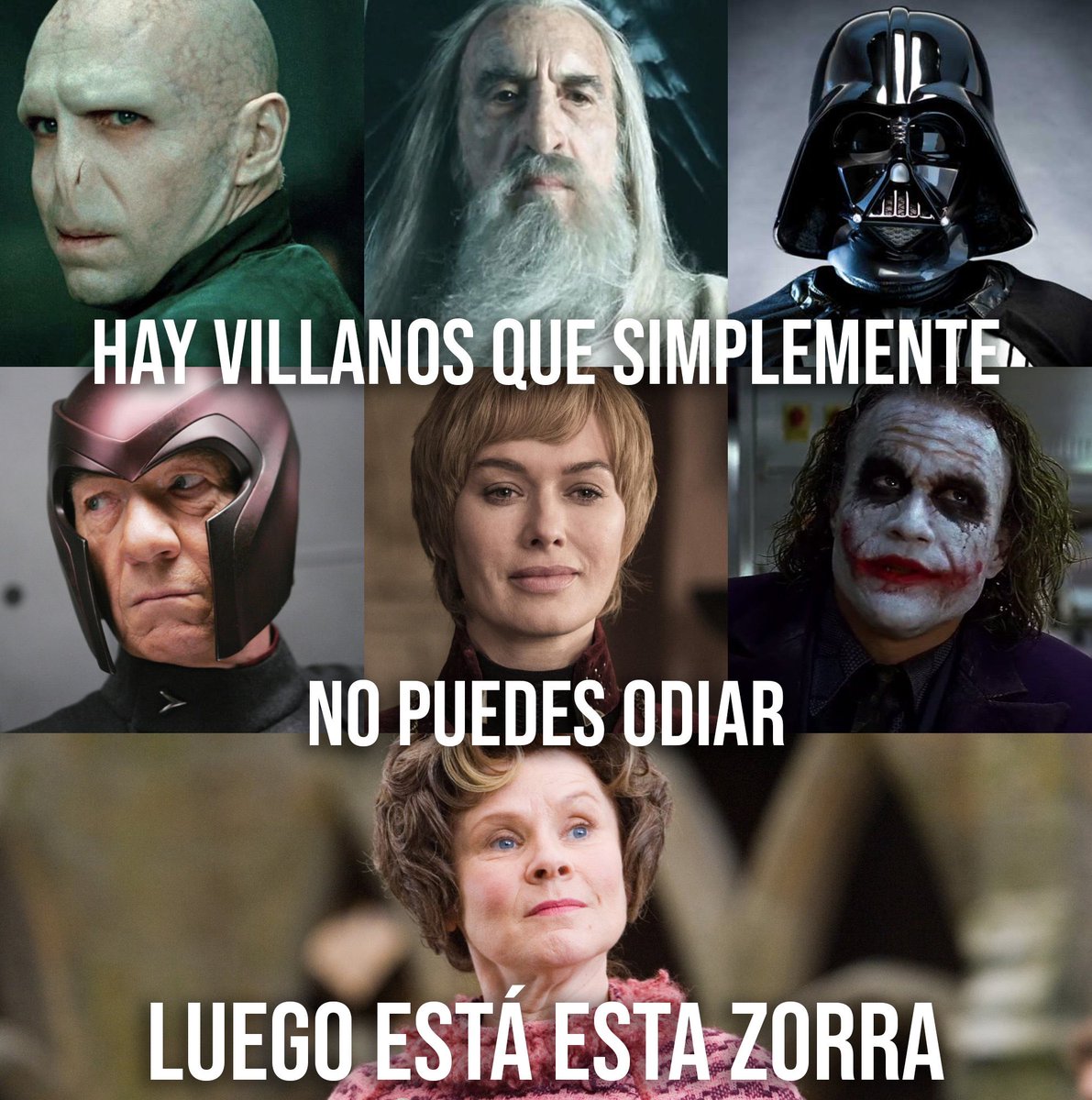 No todos los villanos nos caen igual.