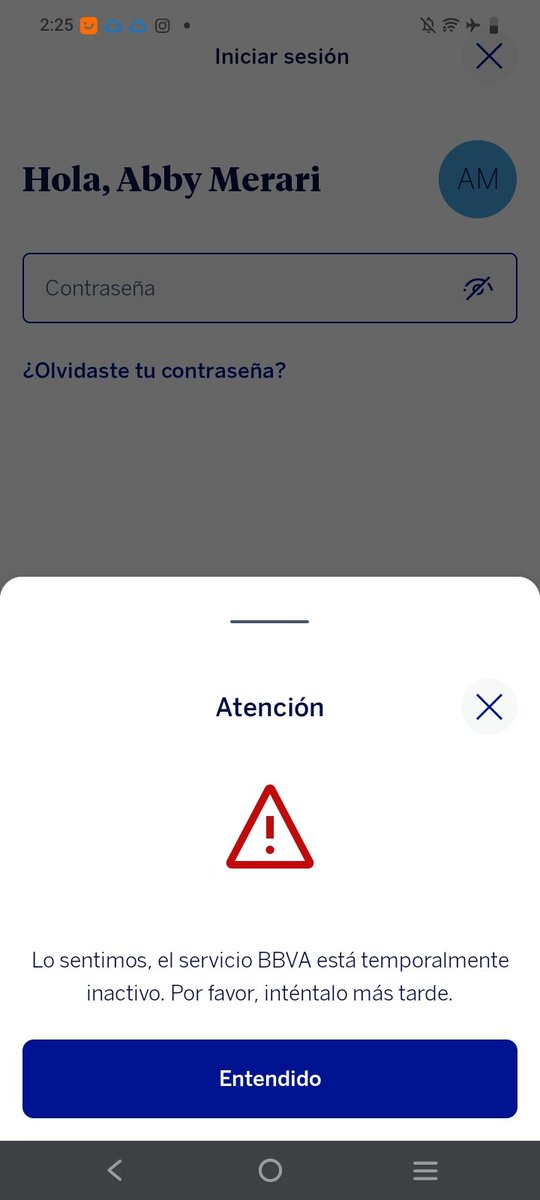 AbbyMerari's tweet photo. Que onda con su mugreerooo  de app nunca jala @BBVA_Mex siempre en mantenimiento https://t.co/j1Aoeq7RFI