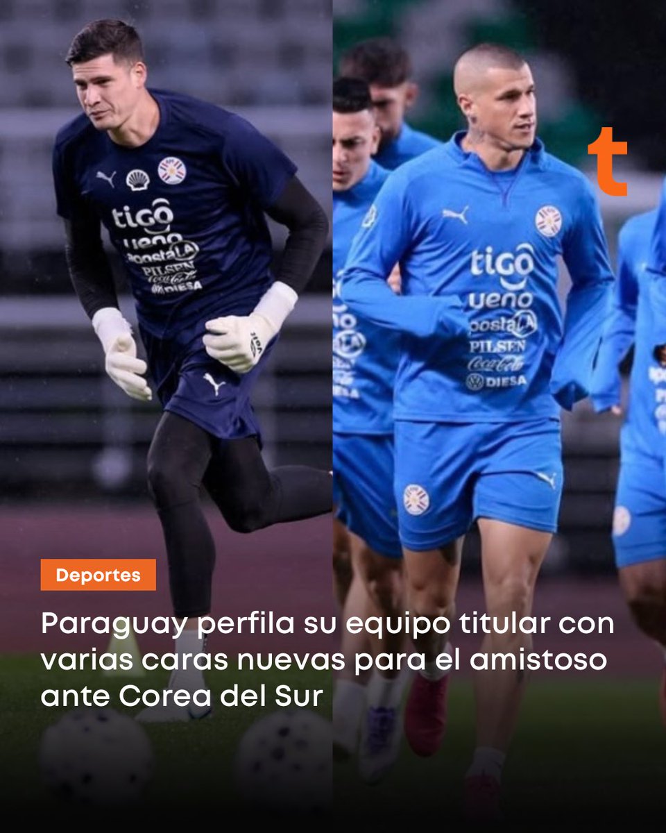 trecepy's tweet image. 🇵🇾¡La Albirroja con caras nuevas ⚽️!
✅Paraguay va perfilando su once para el amistoso ante Corea del Sur 🇰🇷.
👉🏻Además de Orlando Gill, todo indica que Alan Benítez y Ronaldo Martínez también arrancarían como titulares en el duelo de mañana.
⚽️ Estos serían los elegidos por el…