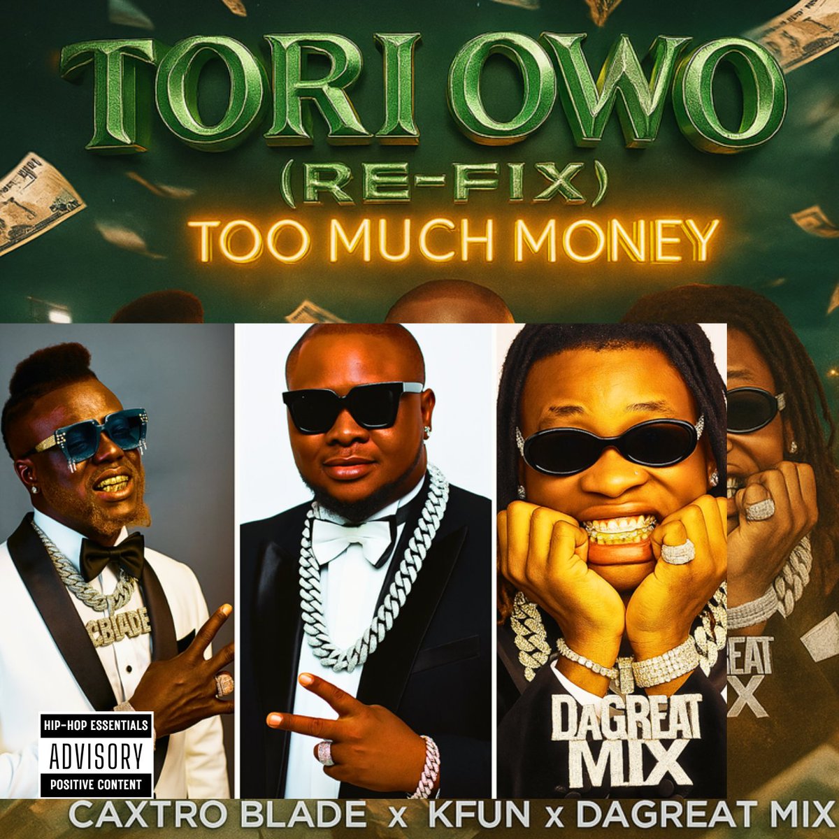 CaxtroBlade's tweet photo. Listen to TORI -OWO FT KFUN X DAGREAT MIX by Caxtro Blade on #SoundCloud
https://t.co/eKdZuI819L https://t.co/camUh8MWMG