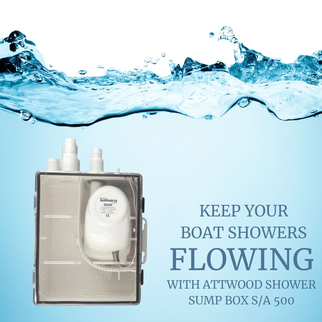ProprideM's tweet image. Keep your showers flowing with the Attwood Shower Sump Box S/A 500! 🚿 Snap-in lid, gasket seal, air-lock prevention &amp;amp; ABYC/USCG compliant. Free shipping $99+! 
propridemarine.com/shower-sump-bo…
#BoatingLife #MarineParts #ProPrideMarine #BoatMaintenance #ShowerSumpBox