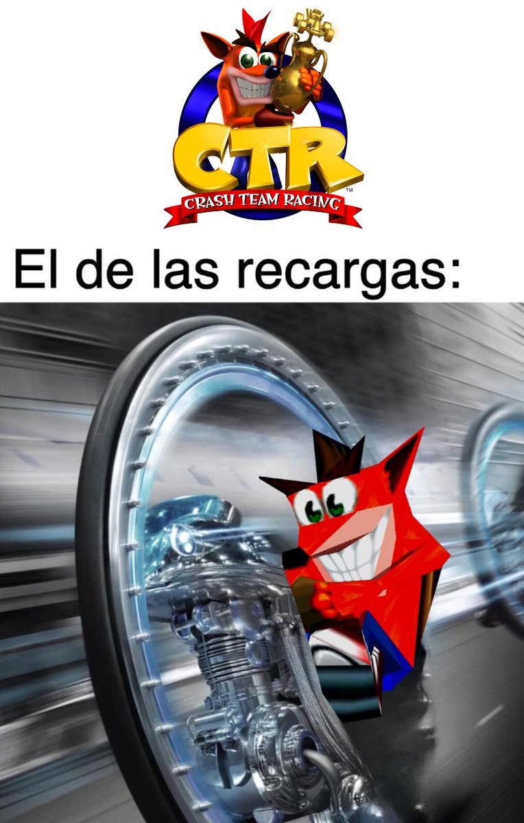 Personalidad de Crash Bandicoot en todos sus juegos:

#CrashBandicoot #CrashBandicootFanart #meme

(1/3)