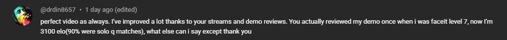HOLMEScsgo's tweet image. I was going to discontinue this due to lack of time, but I see many players find it helpful so I will do another two free demo (match) reviews:
- Like & retweet
- Tag a friend you think needs one of these
- Follow @HOLMEScsgo
Will pick winners in 24h