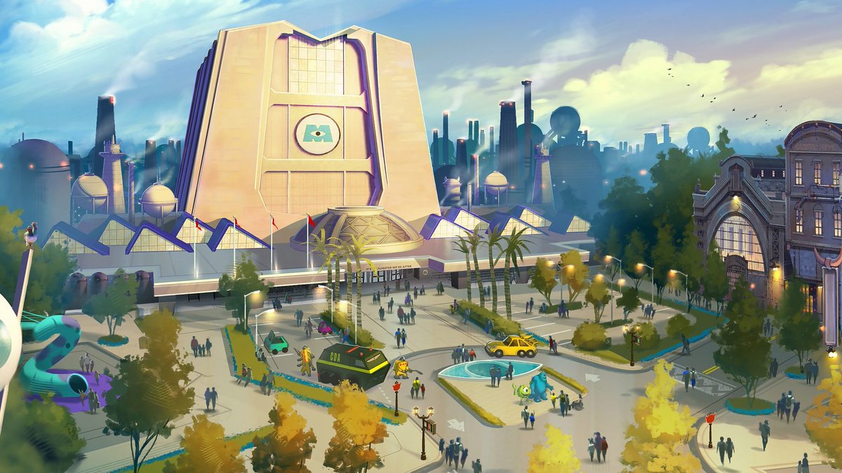 DTVANews's tweet image. Disney Enterprises Inc. has trademarked &quot;Monstropolis&quot; as the potential name for the upcoming Monsters Inc. Land at Disney&apos;s Hollywood Studios.

The trademark has Amusement park and theme park services

uspto.report/TM/99436188

#MonstersInc #MonstersUniversity #MonstersAtWork