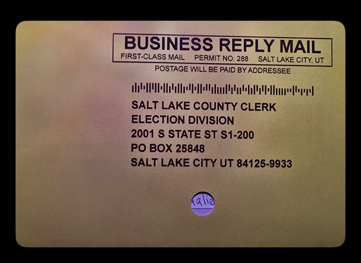 In Utah it’s not the democrats who cheat. 

🚨 Hypocrisy Alert: Utah’s current admin loves hiding behind “privacy” (Utah Code 63G-2-302, S.B. 227, Feb 2022) to lock down voter records, but they had no issue  letting a gaping hole in ballot envelopes expose write-in votes for me