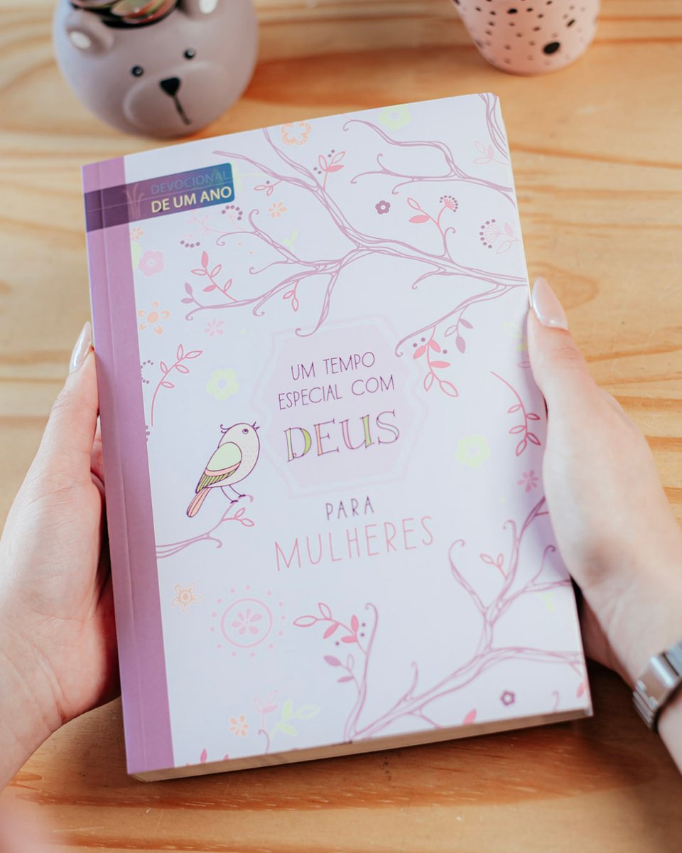 lojaebenezerofi's tweet photo. ✨ COM 43% DE DESCONTO ✨

📗 Livro Um Tempo Especial Com Deus Devocional Para Mulheres
DE R$41,90
POR R$23,99
OU R$22,79 À VISTA NO PIX!

🛒 ADQUIRA O SEU AGORA!
👉 Link na bio ou clique aqui
https://t.co/gOUX2jGoCQ

#UmTempoEspecialComDeus
#GrupoEbenezer https://t.co/iu91dnghhR