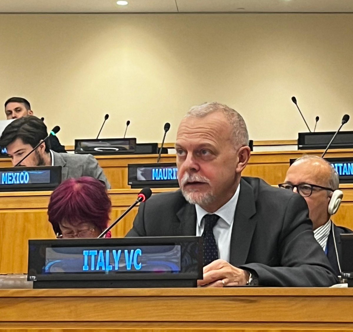 Italy UN New York tweet media