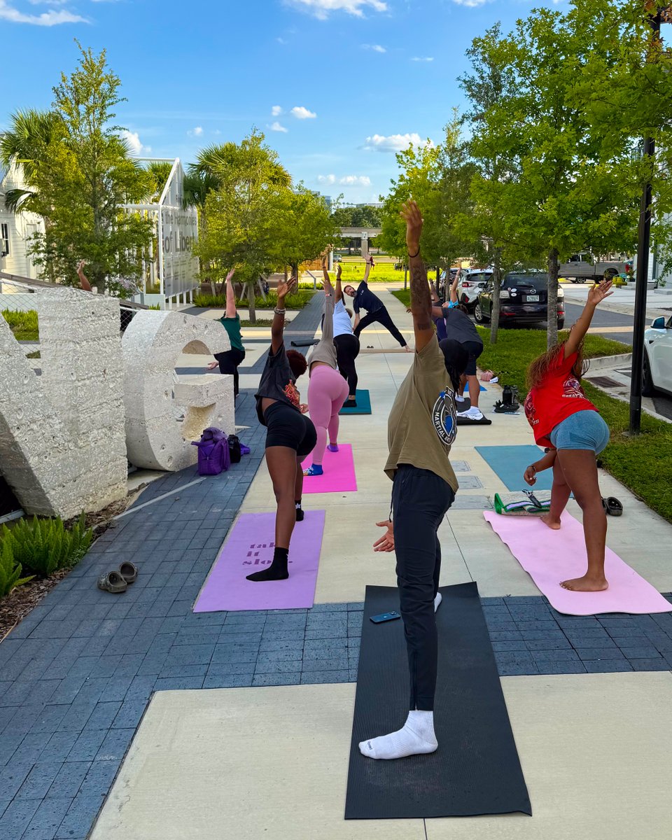 Change starts with you... and a good stretch! Join us for Ev’ryBody Yoga with Yoga 4 Change.

Yoga 4 Change is all about holistic wellbeing, resilience, and transformation through evidence-based, trauma-informed yoga. Curious about what that looks like? Swing by Thursday, October