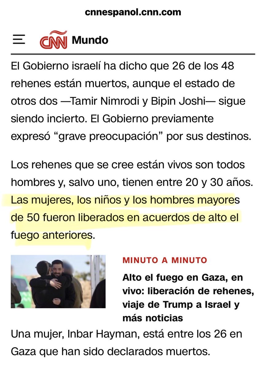 <a href="/AmerangelLorenz/">América Rangel</a> Increíble es la manipulación de la propaganda genocida del sionismo. La gente no compra sus mentiras.