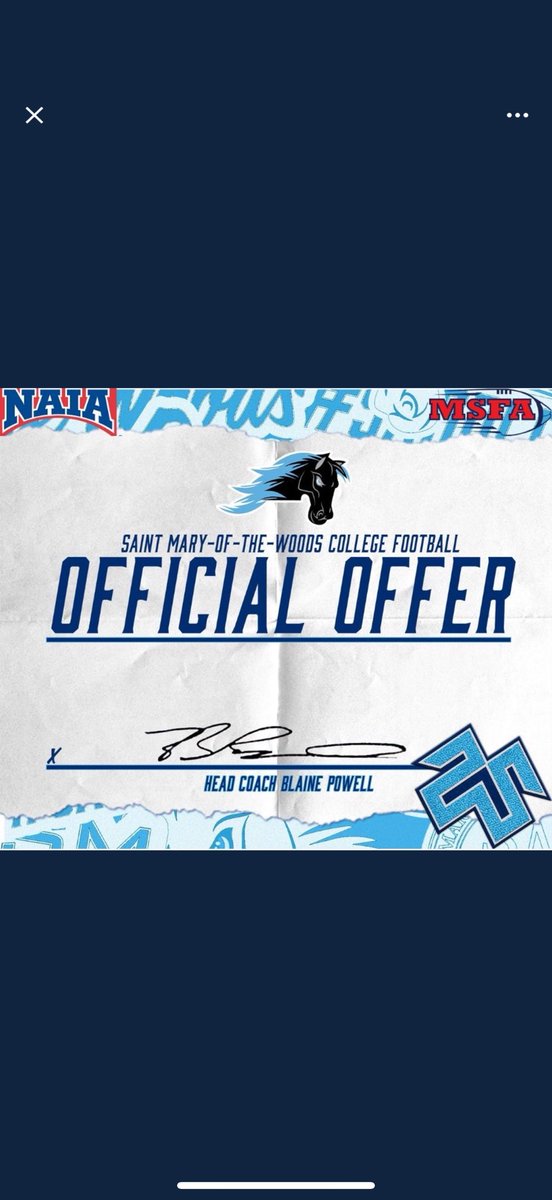 Blessed to receive Offer from:
<a href="/CoachRegionDL/">Region Hendricks</a> <a href="/SMWCFB/">Saint Mary-of-the-Woods College Football</a>

<a href="/MPCLoboFootball/">MPC Lobo Football</a> <a href="/CoachGallegos83/">Adrian Gallegos</a> <a href="/JUCOFFrenzy/">JUCO Football Frenzy</a> <a href="/CodyOleski/">Cody Oleski</a> <a href="/Coach_Sarm/">Coach Mike Sarmiento, MA, CSCS</a> <a href="/dmurr5511/">dmurr55</a>