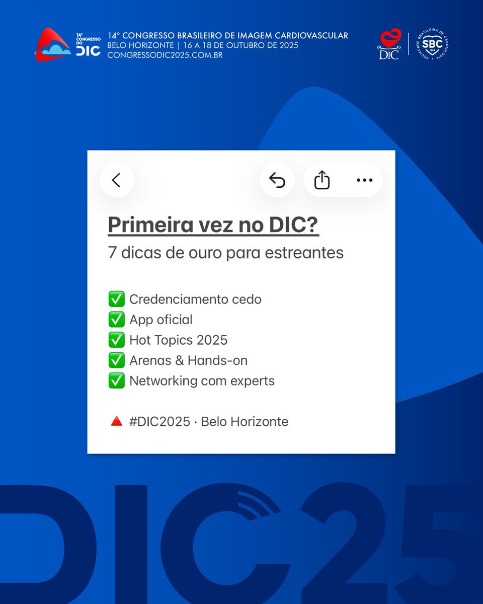 Congresso do DIC 2026 tweet media