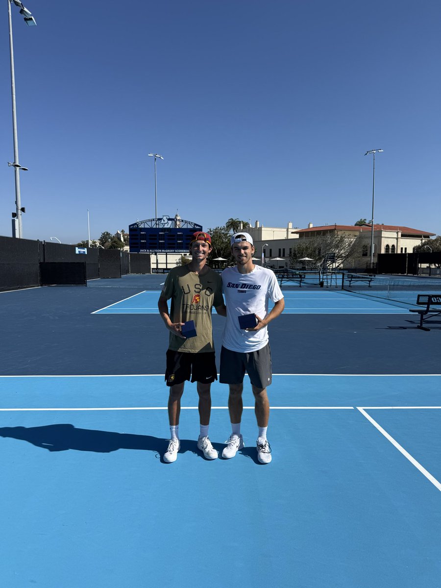 SoCal Intercollegiate SINGLES FINALIST‼️ 

A strong runner-up finish for the sophomore, Niels Hoffmann!