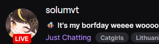 For anyone who love the best bee cat artist in the world ! 
<a href="/SolumVT/">Solum ✨🐝</a> is live !!!! Doing a reveal for us !!! 

twitch.tv/solumvt