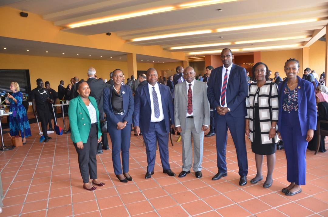 H.E. the High Commissioner <a href="/MaangiJoash/">Amb. Joash Maangi, MBS, LLB, Dip. KSL, Doc. Juris</a> and Amb. Yabesh Monari, DPR at our Mission in New York attended the opening of the XIX Midterm Ministerial Meeting of the Non-Aligned Movement(NAM). The session was presided over by Uganda’s Foreign Minister, Hon. Gen. Jeje Odongo. #NAM2025