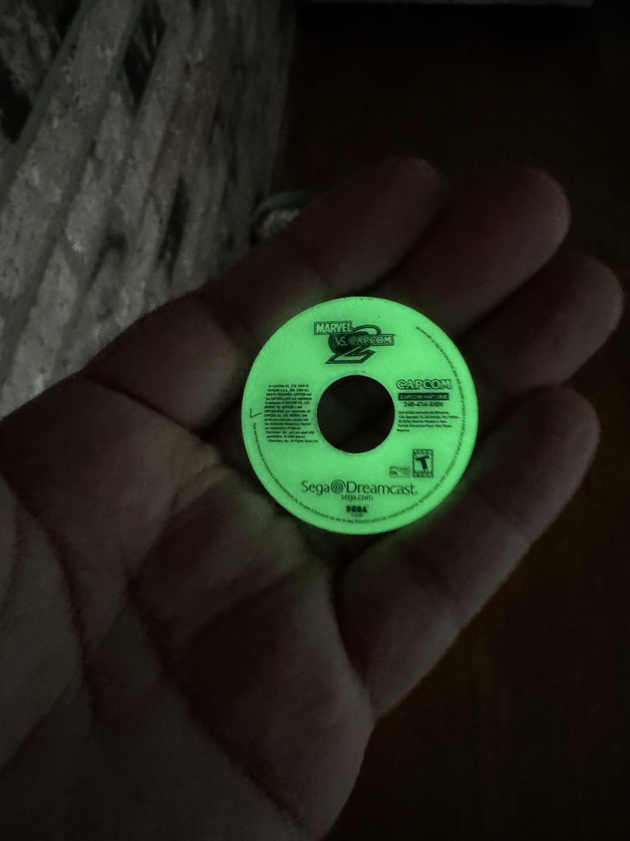 rychustore's tweet image. GITD MVC2 dustwasher? Yep! #mvc2 #marvelvscapcom2 #dreamcast #fightsticks