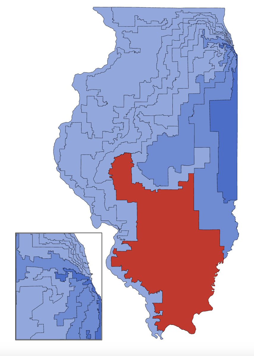 There is no excuse for why Illinois is not in the process of redistricting.