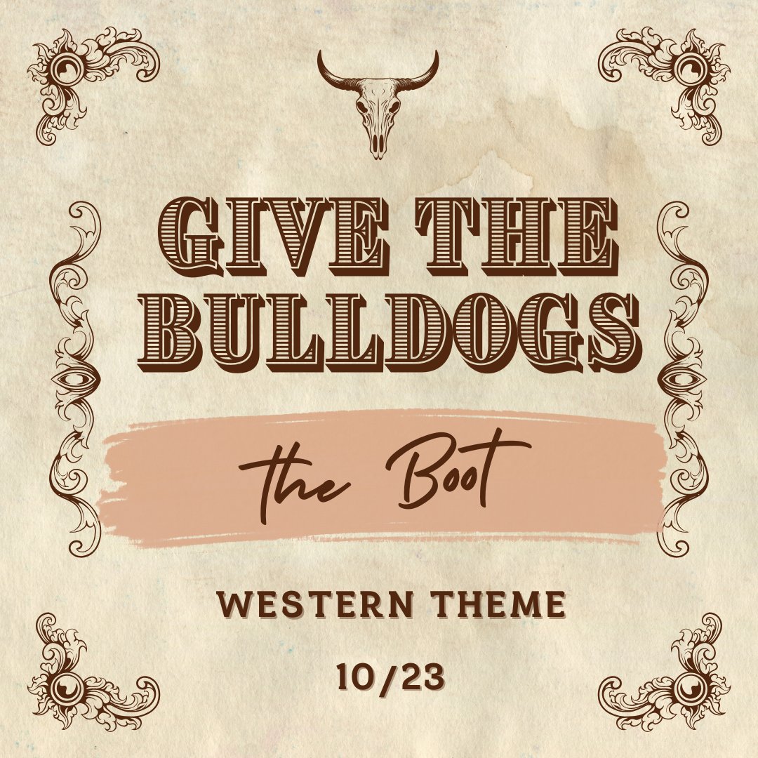 🤠 YEEHAW! Get Ready to Rally! 🤠

Saddle up, Badger Nation! Our Western-themed Pep Rally is tomorrow!

Let's round up our school spirit and get fired up! Dust off your boots, grab your cowboy hats, and get ready for a rodeo you won't forget.

#BadgerStrong #ProudBadgers