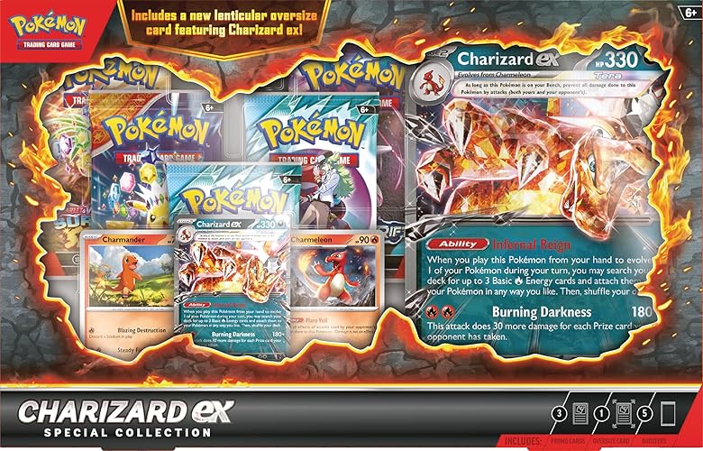 I just received a contribution towards Pokémon TCG: Charizard ex Special Collection (1 Foil Promo Card, 2 Foil Cards, 1 Oversize Lenticular Card &amp; 5 Booster Packs) from roxy051 via Throne. Thank you! throne.com/djwolfie01 #Wishlist #Throne