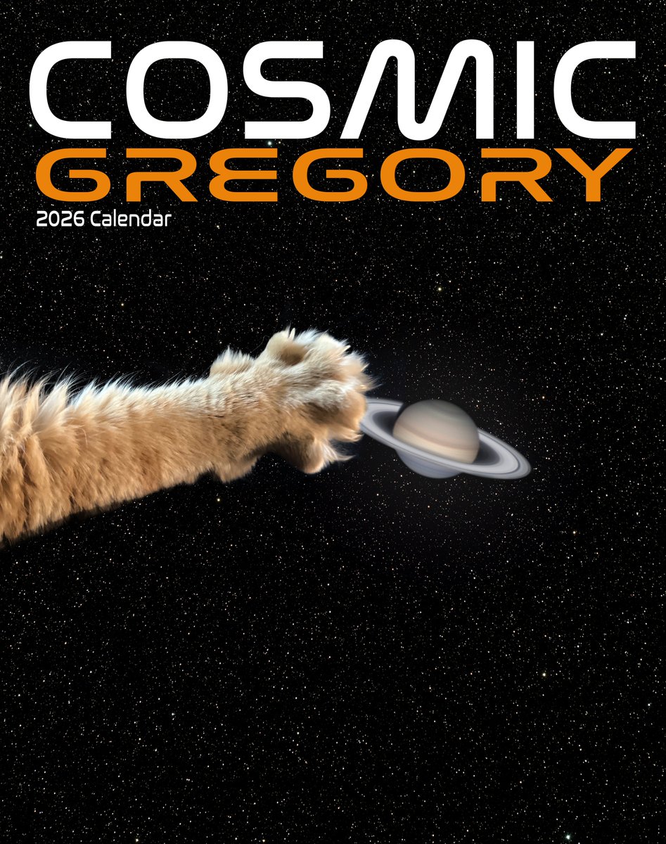 AJamesMcCarthy's tweet image. Get the calendar here. Preorder window closes at the end of the month, and I’ll be processing them in the order they were placed: cosmicbackground.io/products/2026-…
