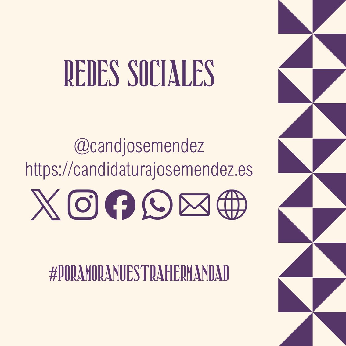 Candidatura José Fco. Méndez tweet media
