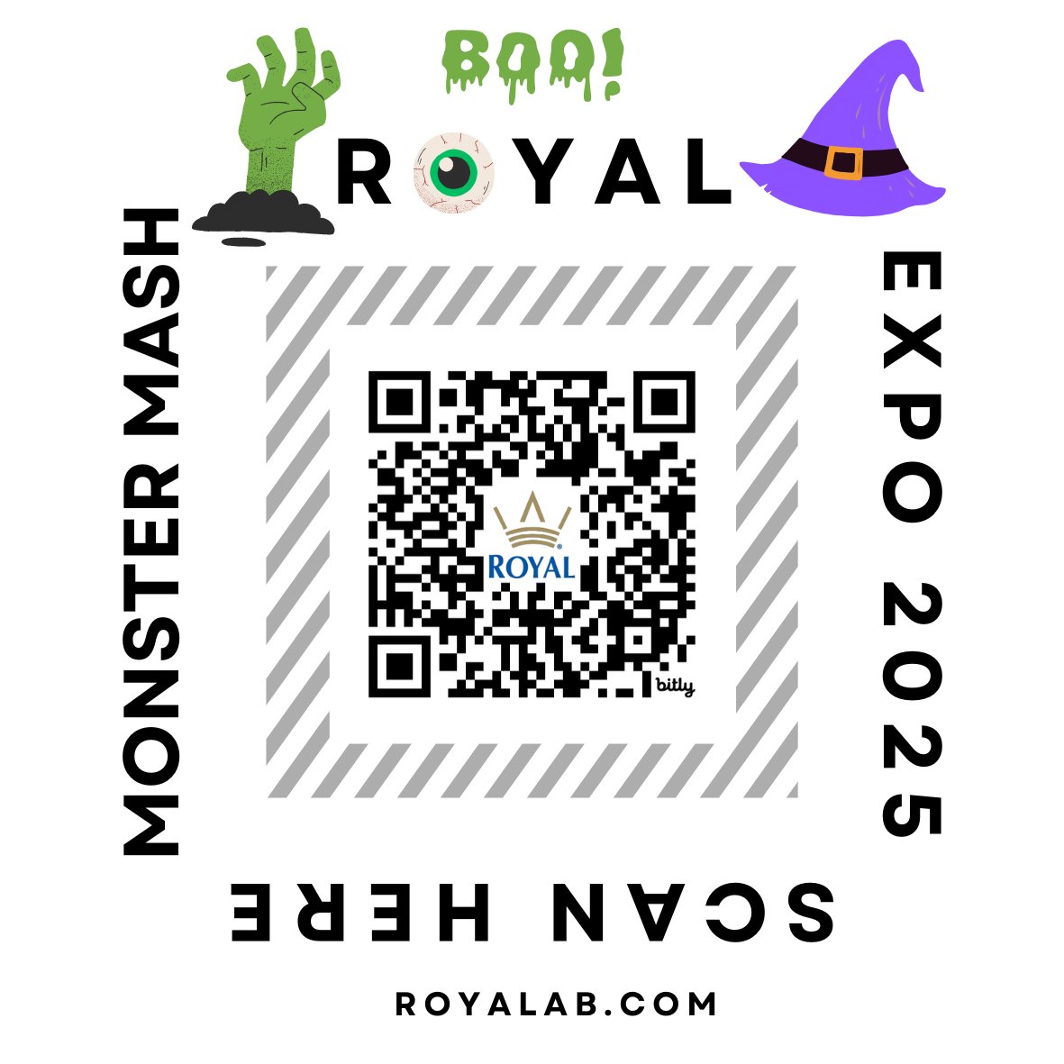 👻🎃Registration is open for the Royal Expo Monster Mash Customer Appreciation Day on Thursday, October 23rd. Don’t miss out on what promises to be a hauntingly good time! Please register by October 15th at royalab.info/3WCrBtM. 🎃👻
