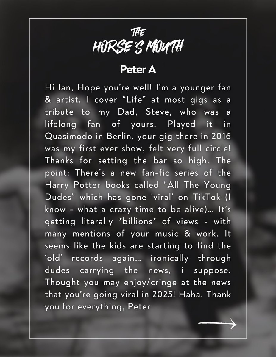 Ian Hunter tweet media