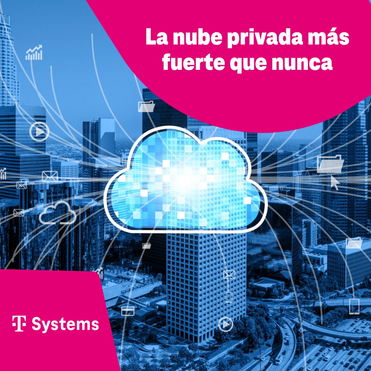 Hoy en día las empresas utilizan soluciones de la nube pública, y la sguridad y privacidad son aspectos importantes a considerar. Te ofrecemos servicios de nube privada adaptada a las necesidades de tu negocio, solo entra aquí: ms.spr.ly/6016sNZ8p
#ConnectingYourWorld