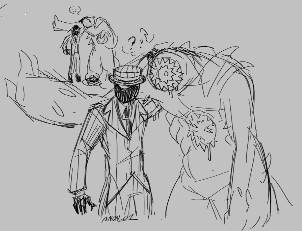 anonphighting's tweet image. Drawings from stream yesterday!
Collabed with some friends so some of their drawings might be next to mine
(more in comments)
#endlesstormenttrio