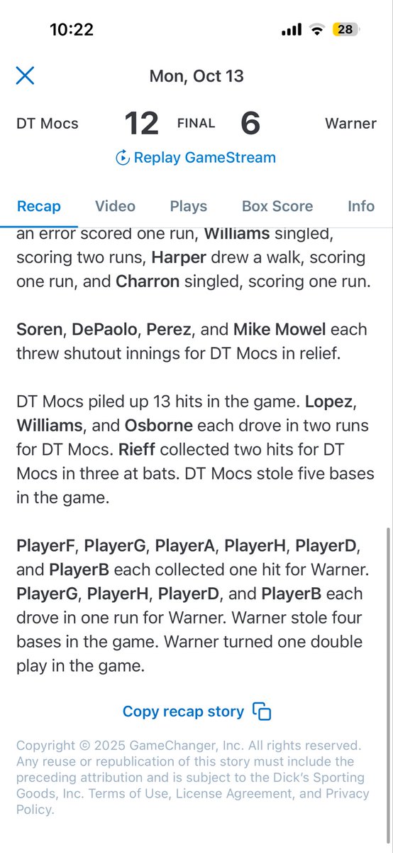 Today’s Game 
<a href="/ncsa/">NCSA College Recruiting</a> <a href="/NCSA_Baseball/">NCSA Baseball</a>