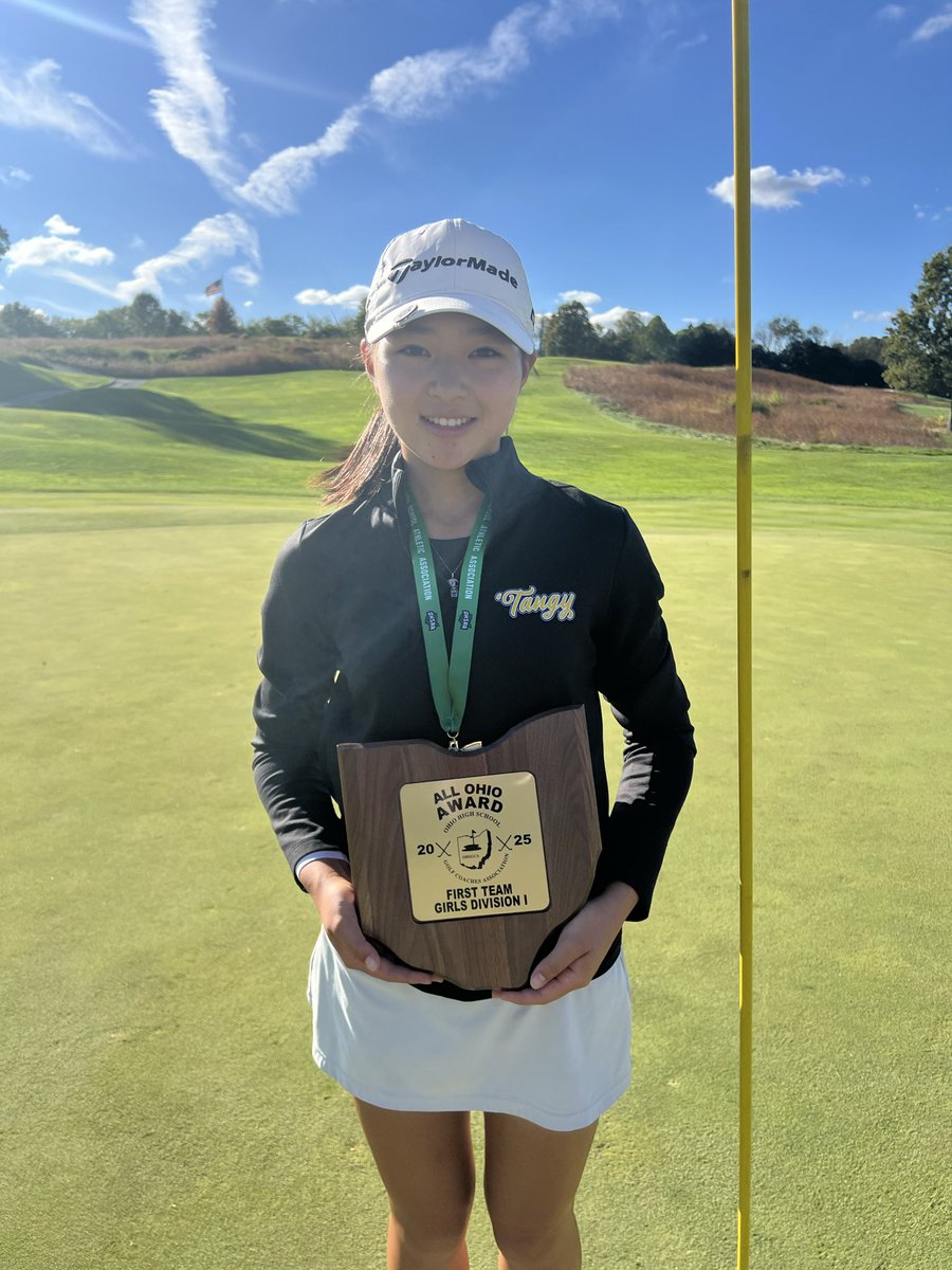 🏆STATE CHAMPION‼️🏆

A fitting ending to the greatest golf career Olentangy has ever seen. 

8 birdies &amp; a final round 6️⃣6️⃣, capped off by a 13ft birdie putt on the final hole to secure the win. 

Meadow has done it all for our program, and now she leaves as a CHAMPION 🥹