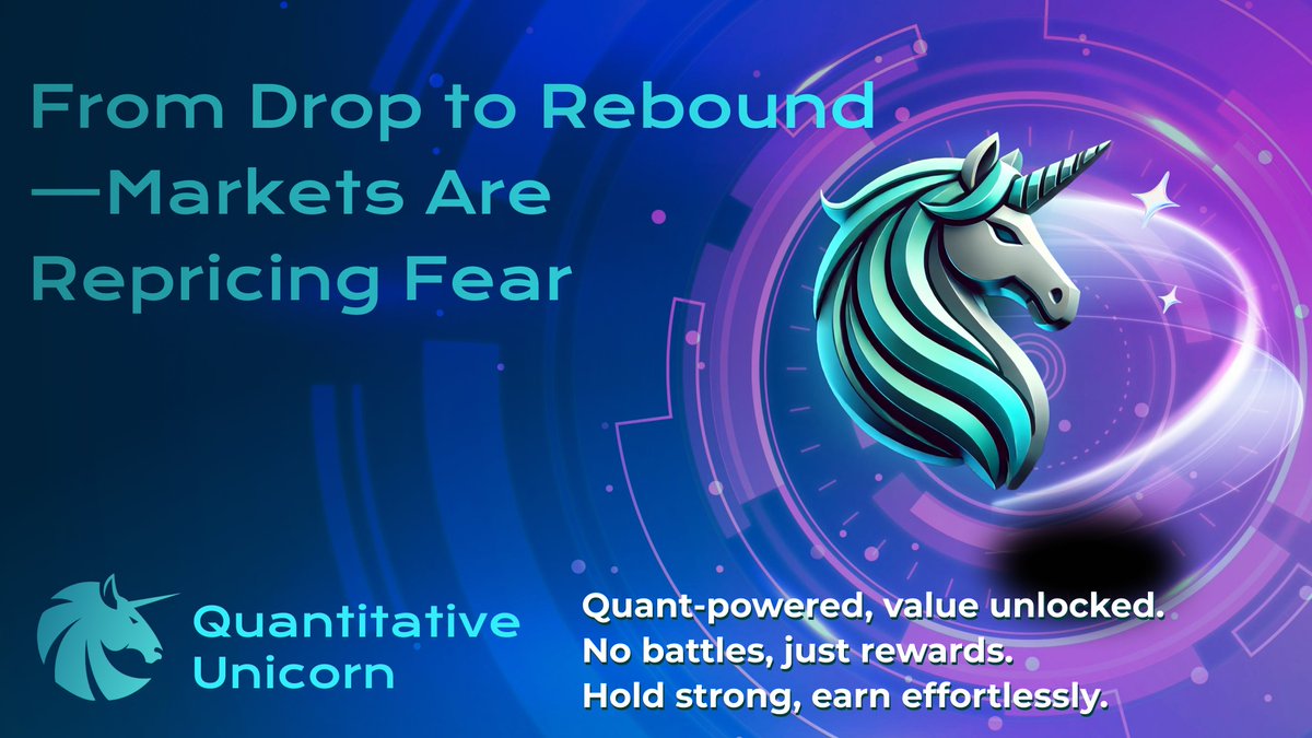 Brc20_QuniX's tweet image. BTC &amp;amp; ETH rebound fast:
1. Sell-off = structural deleverage
2. Bounce = capital re-entry + repriced outlook

QuniX: Rhythm reset, not full reversal. Watch $BTC 112K–118K.

🔗 t.me/Brc20_QuniX/337

#QuniX #Bitcoin #Ethereum #Crypto
