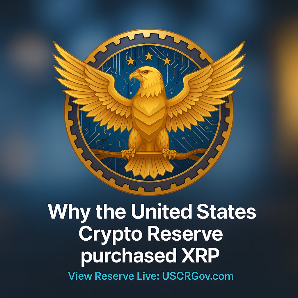USCRCoin's tweet image. The Future of U.S. Banking Will Be Built on Digital Infrastructure and XRP Is a Key Part of It. 

Here is why we’ve purchased XRP for our USCR Reserve: 

The future of banking will be built on digital reserves — verifiable, liquid, and transparent systems that can settle value…