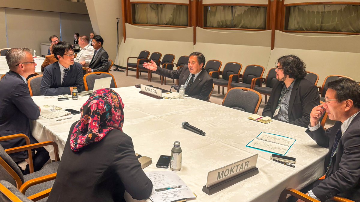 On October 6, #NIED President Dr. Takara spoke at a concurrent session of the STS forum (Science and Technology in Society forum) <a href="/stsforum/">STS forum</a> held in Kyoto 🇯🇵, discussing disaster risk management in the Global South 🌏
#STSforum #DisasterRiskManagement #DRM #GlobalSouth