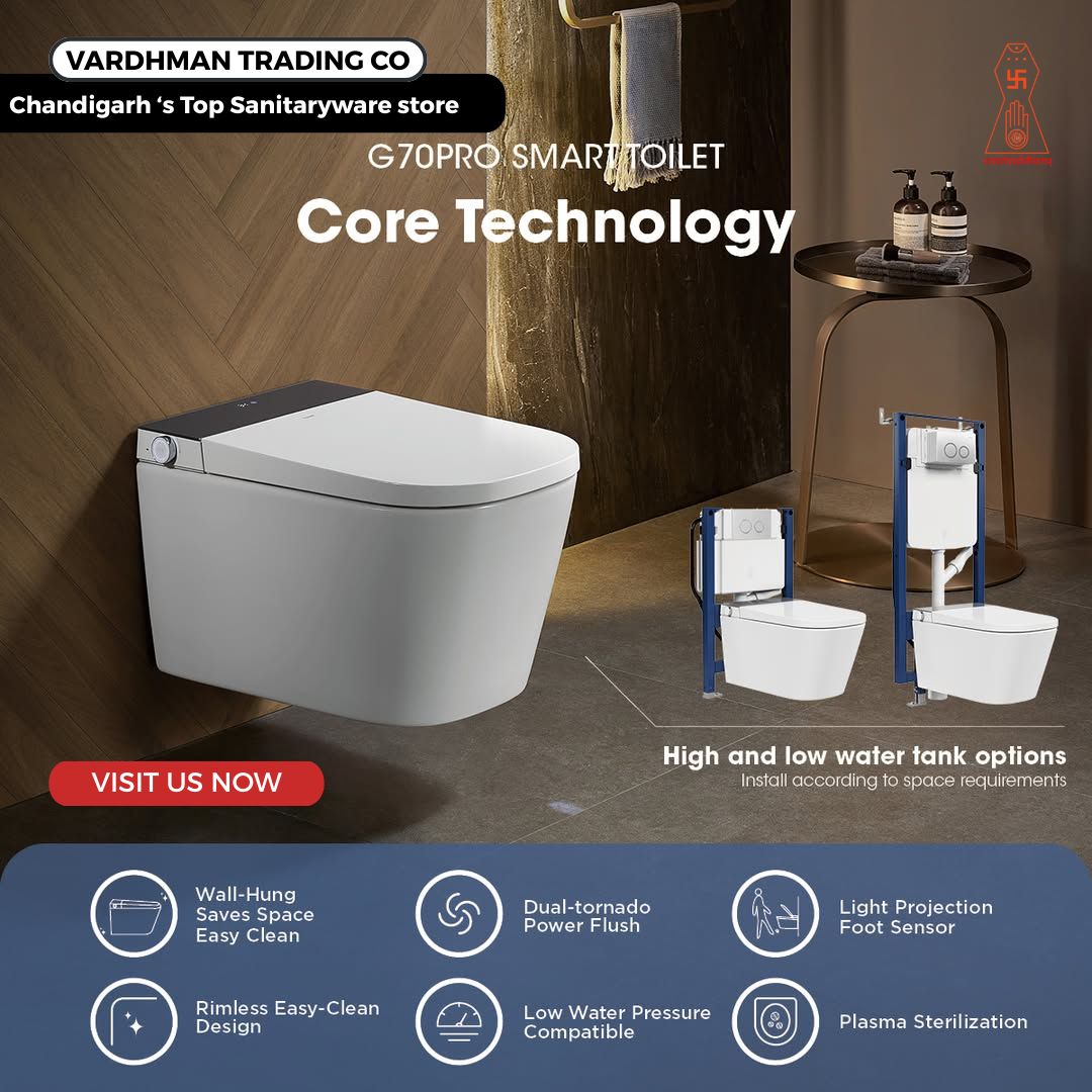 vardhmanCoChd's tweet image. At Vardhman Trading Co., Chandigarh, we understand your project needs and deliver solutions that combine style, strength, and functionality.

📍 Vardhman Trading Co., Near Chandigarh Railway Station, Makhan Majra
📞 92163 42479 | 92165 42479

#SmartToilets #WallHungToilet