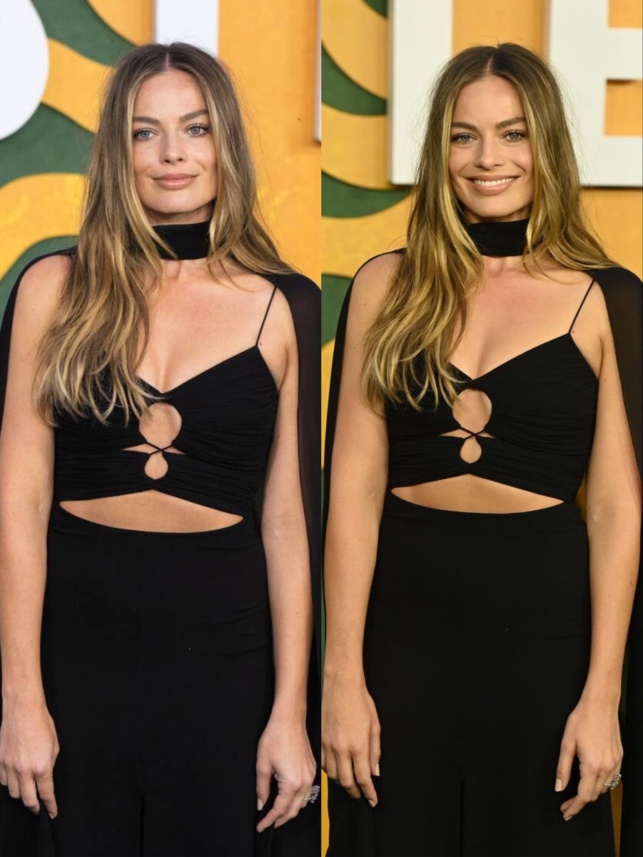 filesmargot's tweet image. margot robbie, i just fell on my knees.