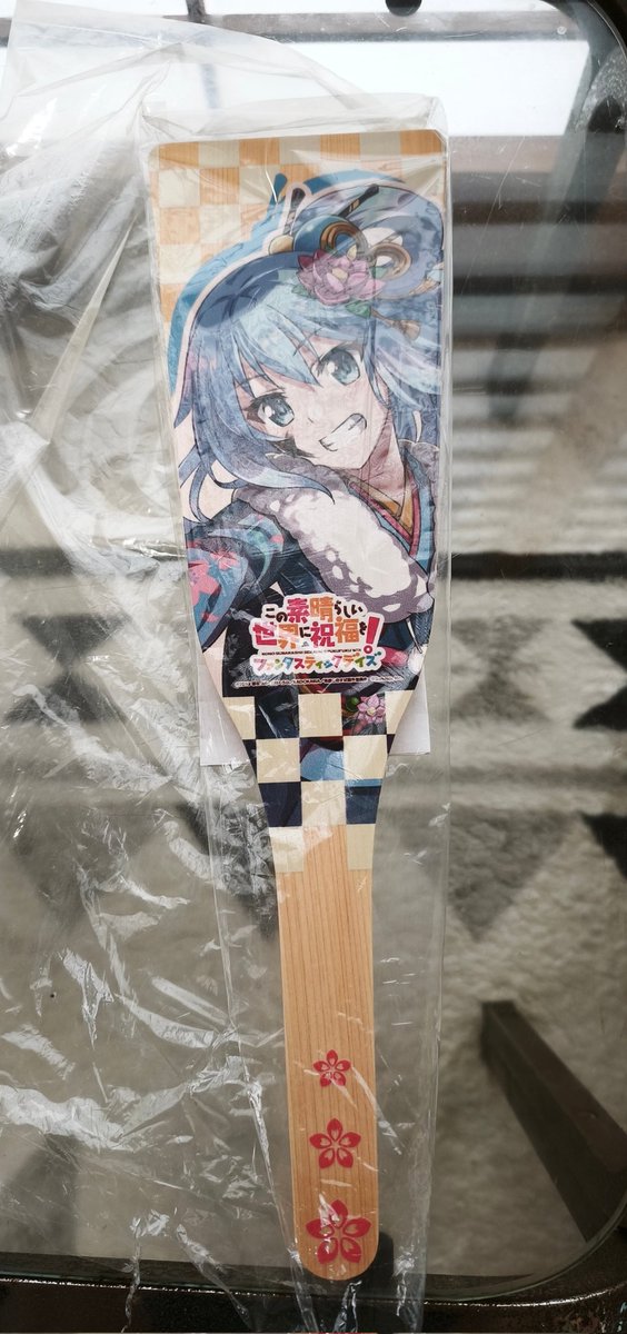 nip893konofan's tweet image. えらい懐かしいこのファンの羽子板が発掘された