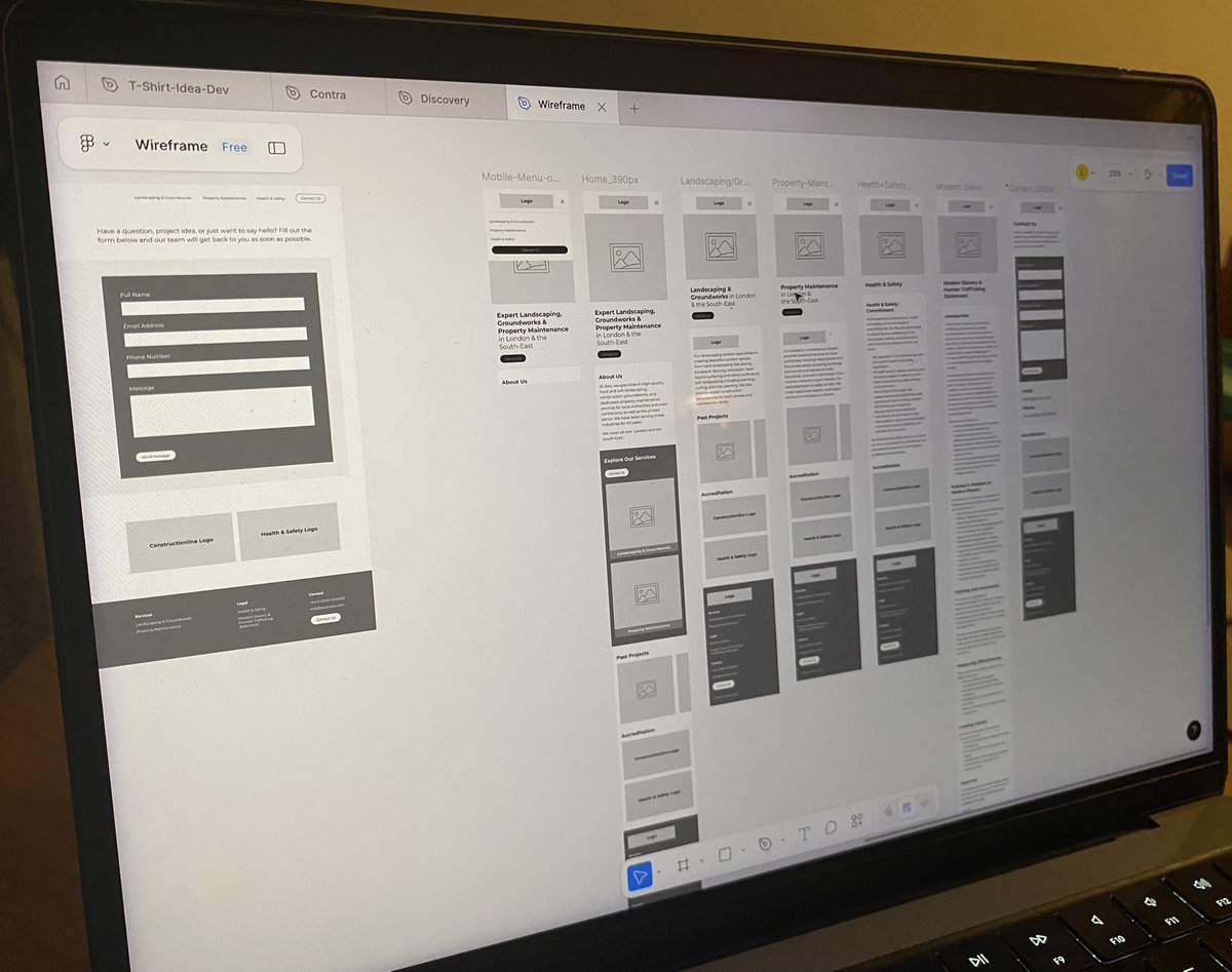 FoleyHello's tweet image. Wireframe (Mobile 390px) done ✅

#figma #wireframe  #responsivewebdesign