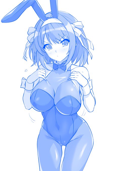 バニーハルヒさん 全身タイツ 