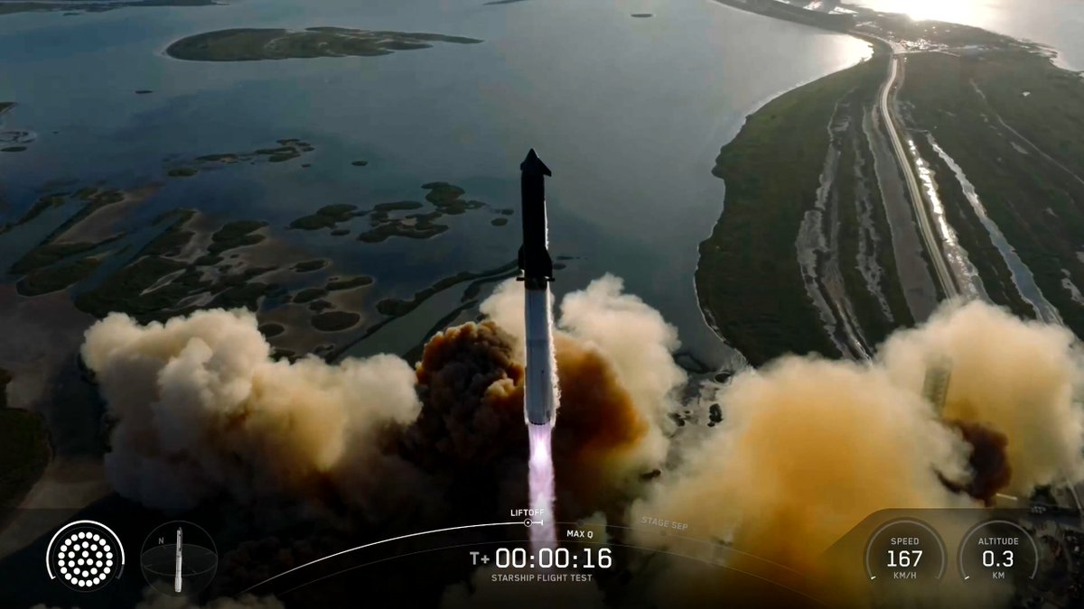 Truthful_ast's tweet image. Just another day of SpaceX casually proving the "Starship isn't a working design" crowd wrong
