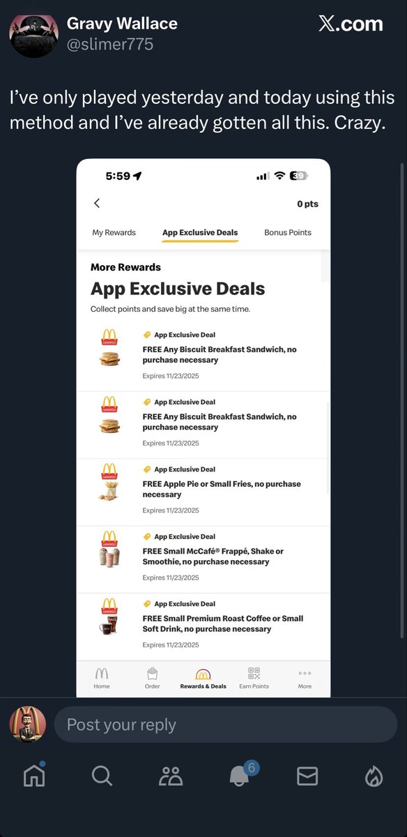 McFranchisee tweet media