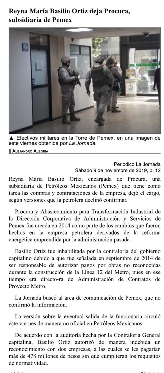 Marangeles29's tweet image. #PoderJudicial. Reyna María Basilio Ortiz administrará una unidad de la #Corte, fue inhabilitada por 15 años en 2014, sancionada con más de 478 millones de pesos por adjudicación irregular para línea 12 del metro, tuvo orden de aprehensión, reclamos por nepotismo y por no…