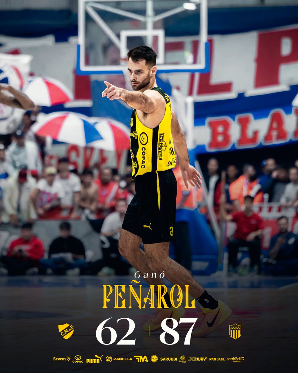 📝 Partido reanudado. Peñarol vuelve a ganar por goleada en el Gran Parque Central.