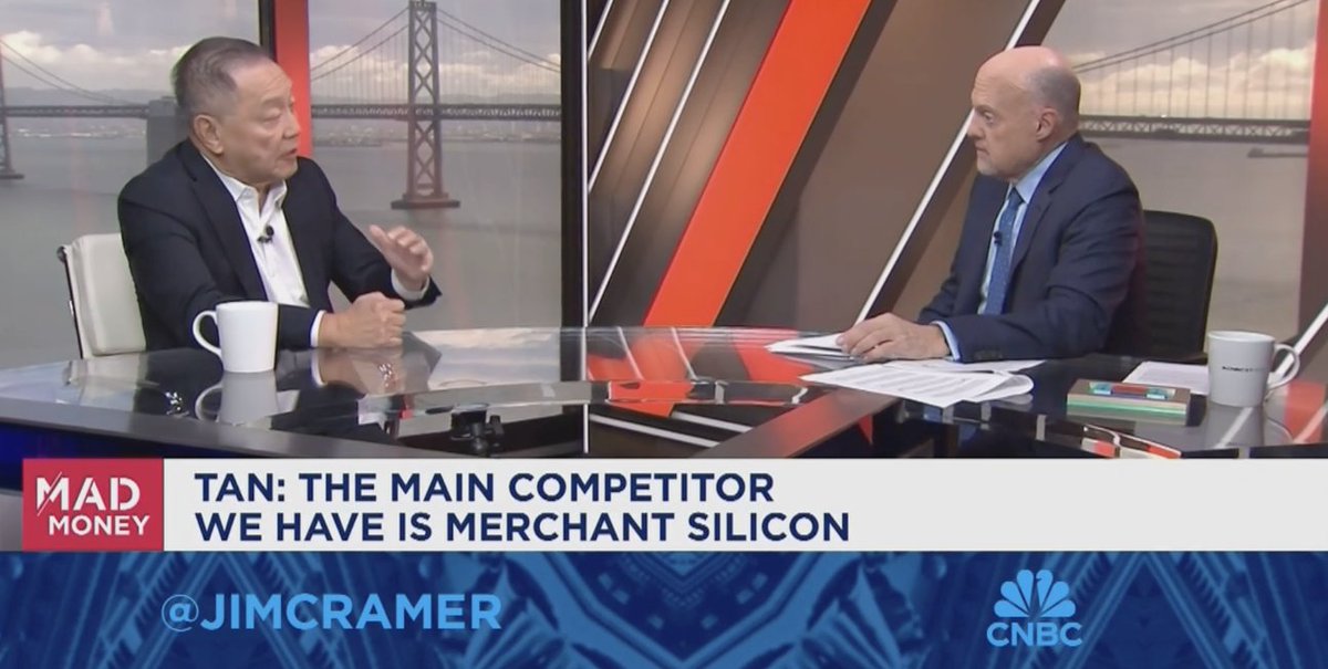 StockMKTNewz's tweet image. BROADCOM $AVGO CEO SAYS GENERATIVE AI WILL BECOME A MUCH LARGER PART OF GLOBAL GDP
Tan said the current GDP sits around $110 trillion, with 30% “valued from industries related to knowledge-based, technology-intensive,” and generative AI could grow that figure to 40% - CNBC