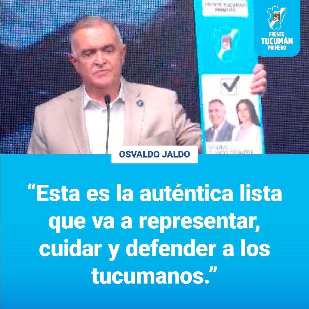 DomingoAmayaOk's tweet photo. #GanoJaldo
#JaldoDebate #TucumanDebate #TucumanPrimero #PanoramaTucumano
@OsvaldoJaldo https://t.co/NgK4j76bYT