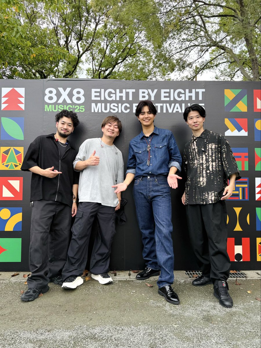 8×8 music festival 2025』 2025.10.5@久留米百年公園 BEHIND THE