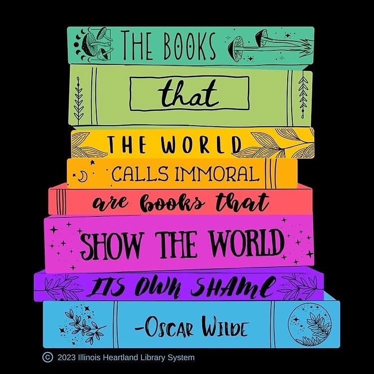 Every time they ban a book, they confess what they’re afraid to face📚✨