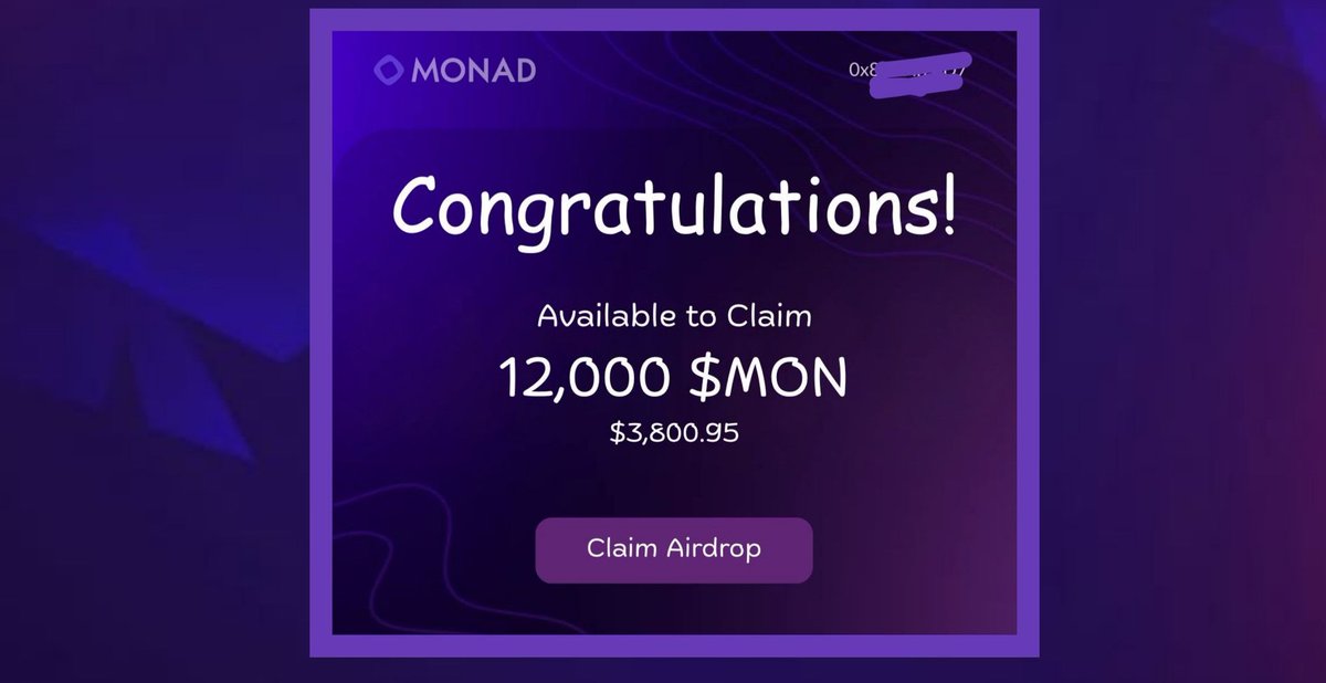 MUDDY ? ๐ง (@arjkhan16) on Twitter photo today is big day for all <a href="/monad/">Monad (mainnet arc)</a>
> 1M Nads SBT Holders
> quality Testnet Users (based on unique interactions)
> discord Role Holders (Full Access role)
> twitter Contributors (Kaito Yappers)
> ecosystem Members (Wormhole Stakers, MadLads NFT holders & more
I currently meet 3 today is big day for all <a href="/monad/">Monad (mainnet arc)</a>
> 1M Nads SBT Holders
> quality Testnet Users (based on unique interactions)
> discord Role Holders (Full Access role)
> twitter Contributors (Kaito Yappers)
> ecosystem Members (Wormhole Stakers, MadLads NFT holders & more
I currently meet 3