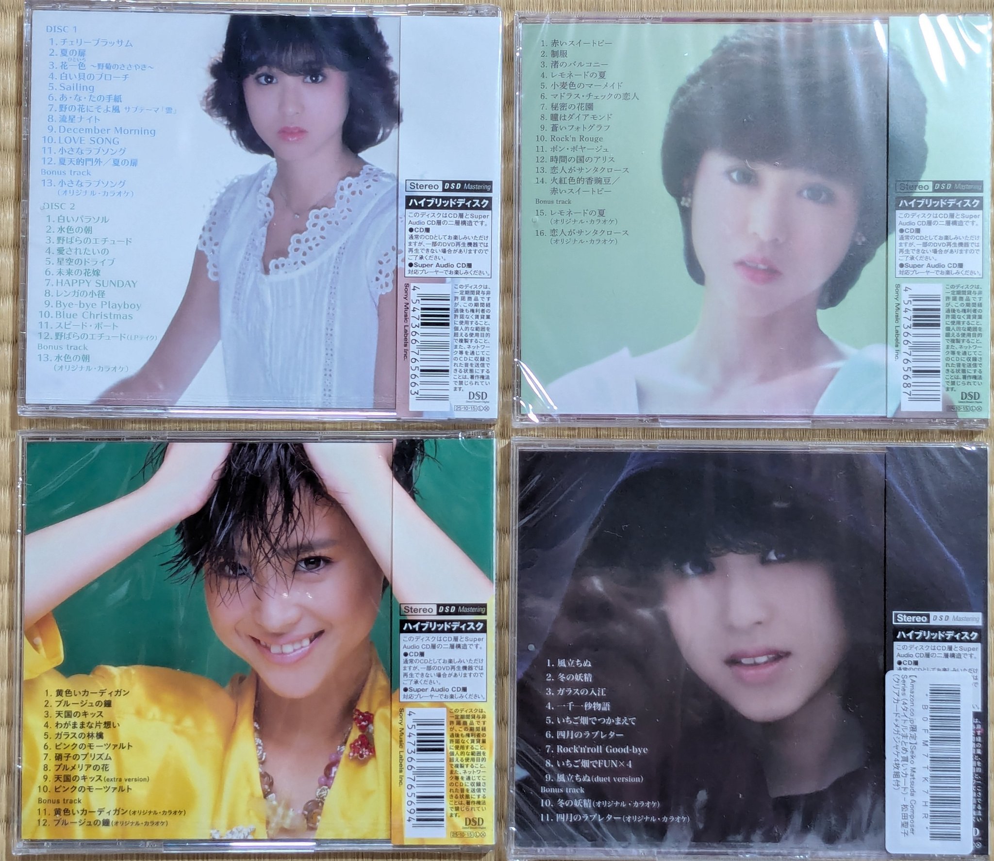 松田聖子 Composer Series特典 スペシャルクリアカード＋メガジャケ