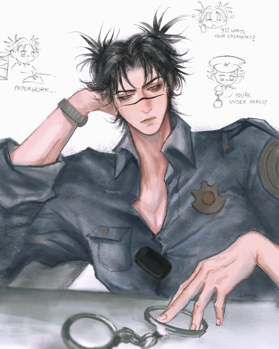 Chosotober week 2 “officer”

#chosofanart #chosotober