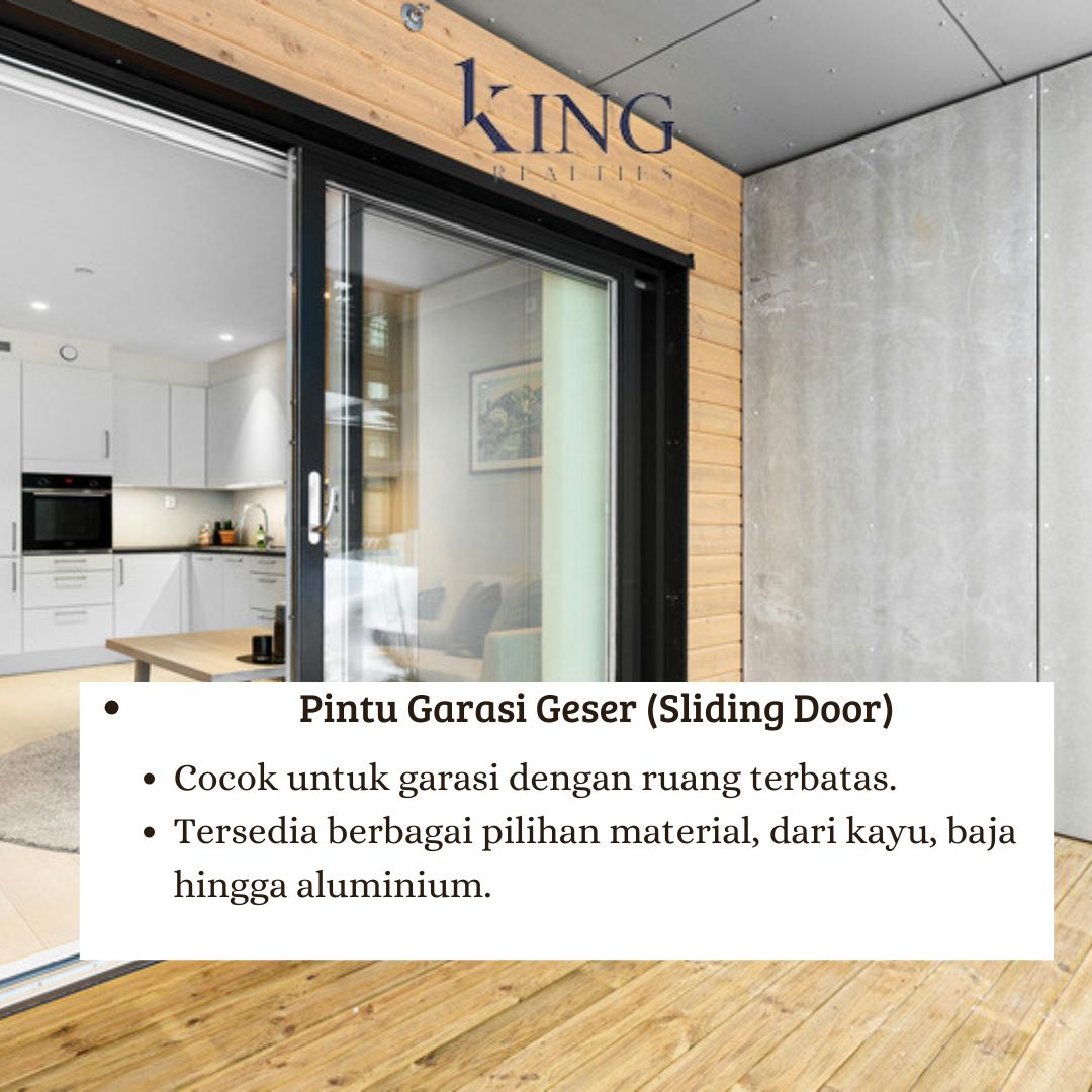 KingRealties's tweet image. #TipsProperti #HunianNyaman #DesainRumah #RumahModern #RumahImpian #GarageDoor